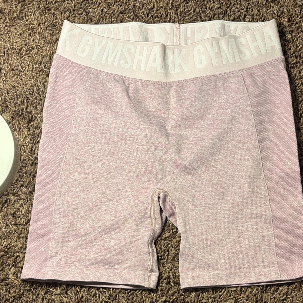 Gymshark Women's Light Pink Bike Shorts